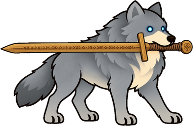 The Pack Leader, an alpha wolf